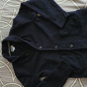 Boys Navy Blue Cardigan